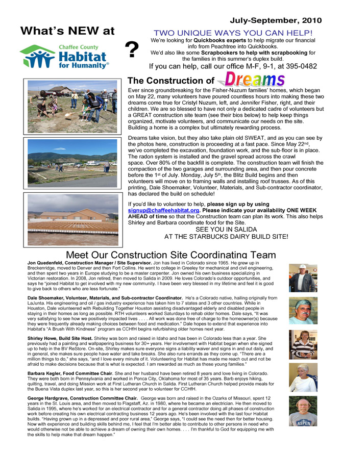 Summer 08 News